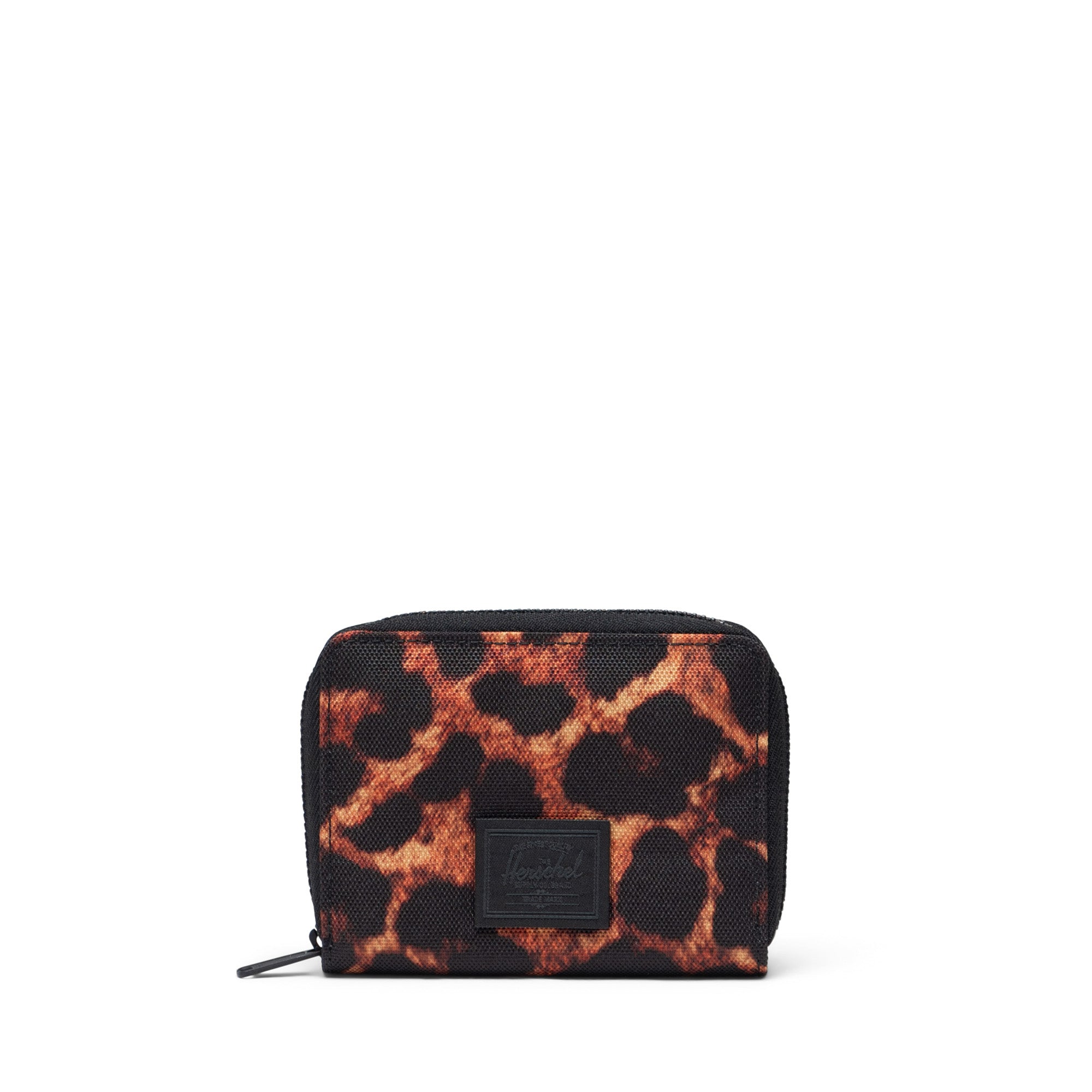 Dijital Leopar Herschel Tyler RFID Korumalı Fermuarlı Cüzdan